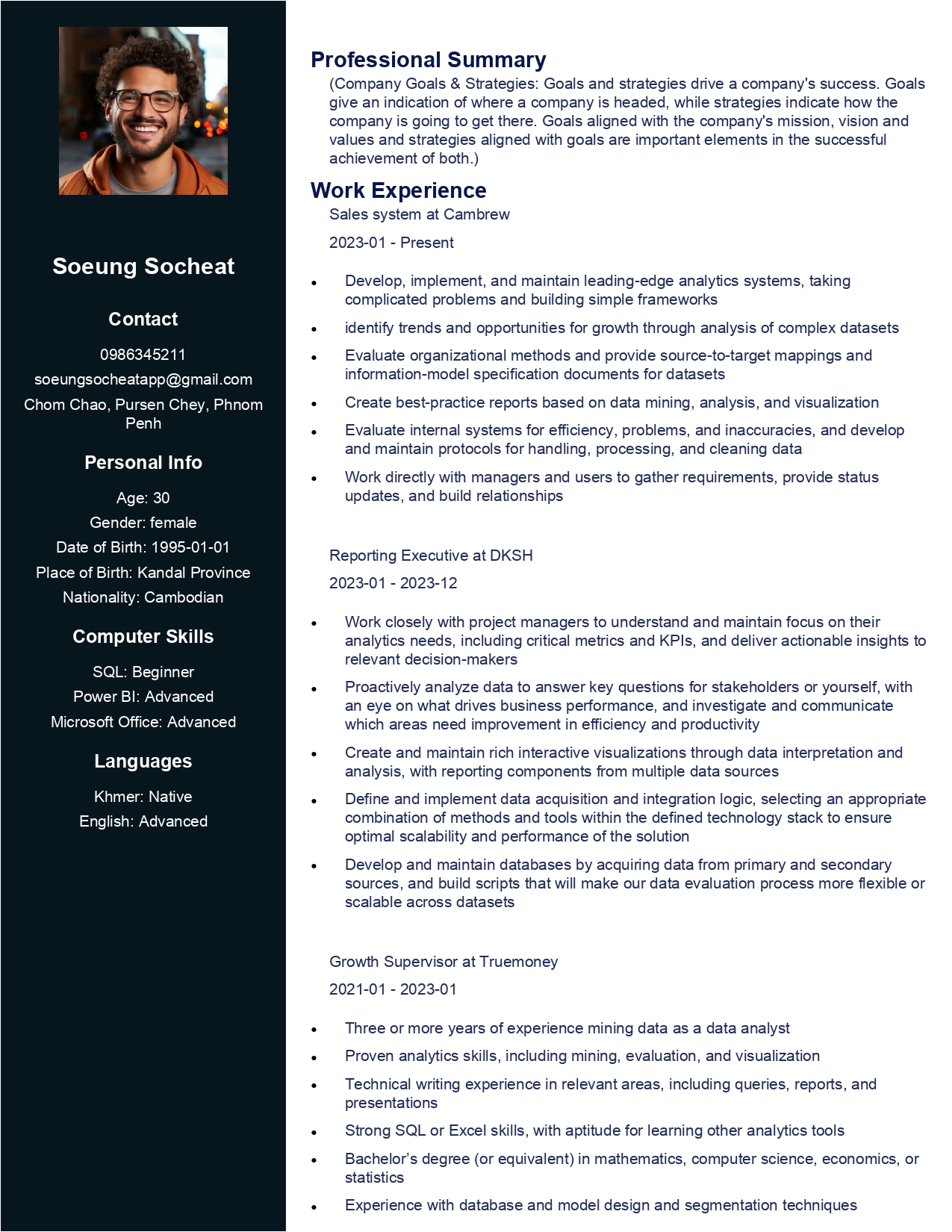 Professional DOCX Template